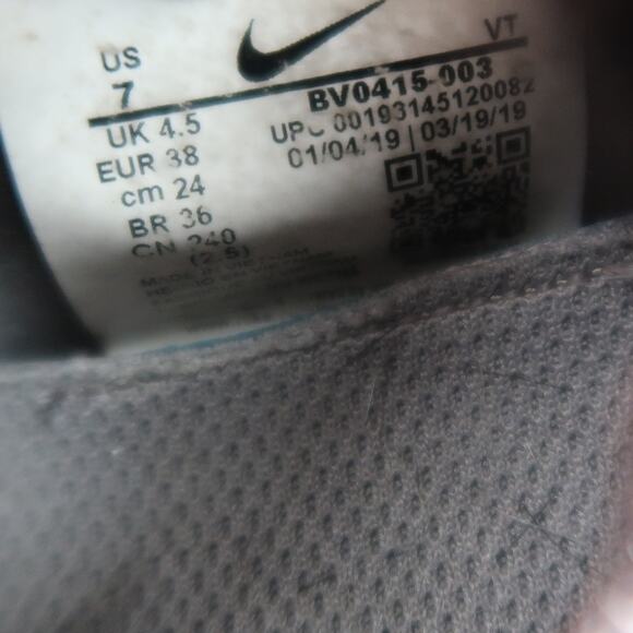 Nike Shoes Womens 7 Athletic Trainer Epic React Phantom Flyknit Slip On Sneakers - Picture 11 of 12